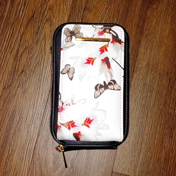 London to Paris Boutique Handbags - Butterfly Crossbody Phone Case